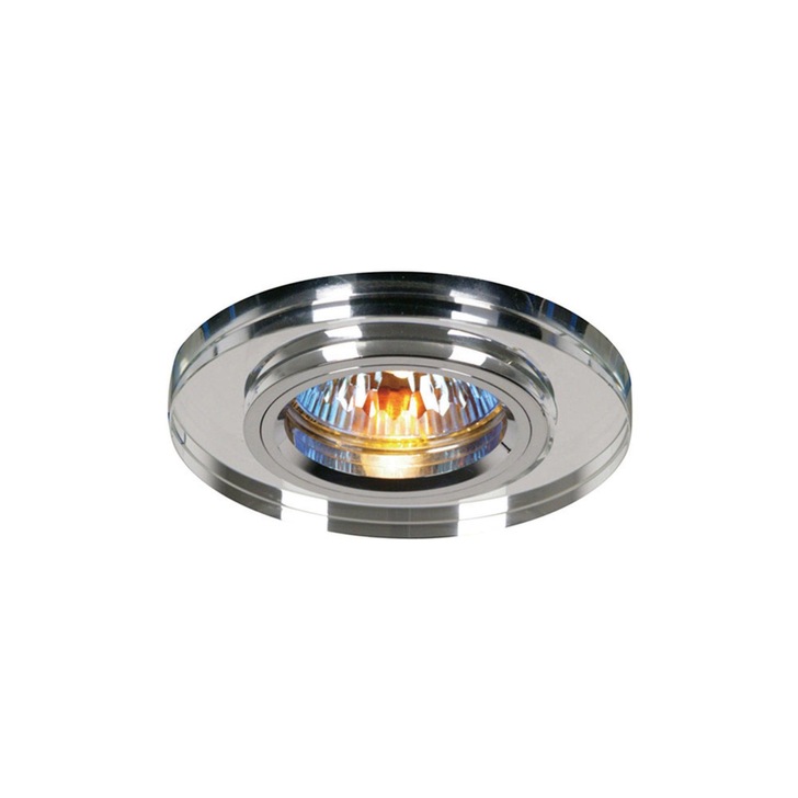 Diyas IL30806CH Round Crystal Recessed Downlight