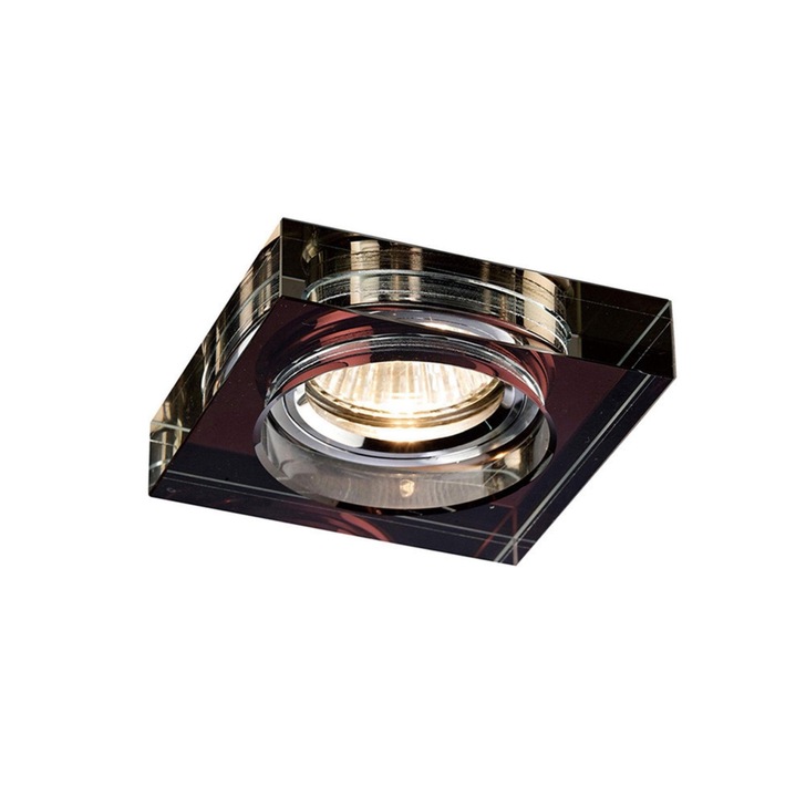 Diyas IL30822PU Square Purple Crystal Recessed Downlight