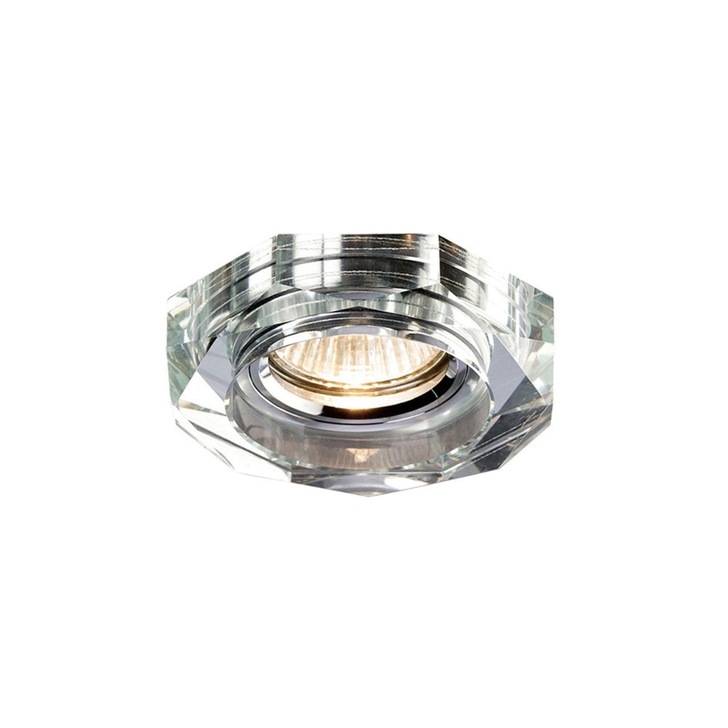 Diyas IL30823CH Hexagonal Crystal Recessed Downlight