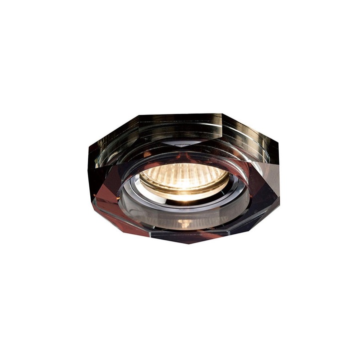 Diyas IL30823PU Hexagonal Purple Crystal Recessed Downlight