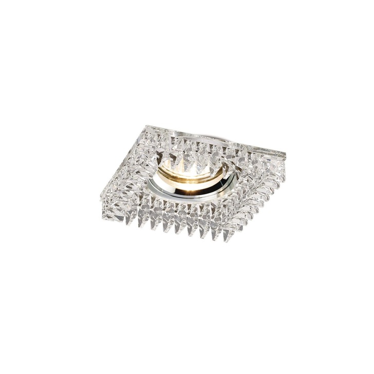 Diyas IL30834CH Square Crystal Downlight