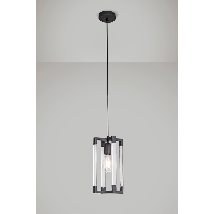 Diyas IL32855 Canto Graphite Single Pendant