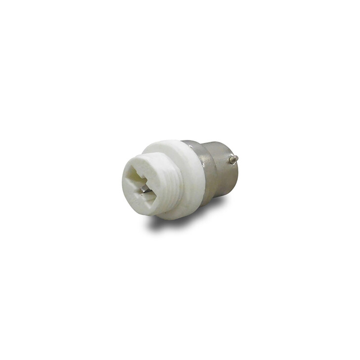 Elements B22 to G9 Lamp Socket Converter White