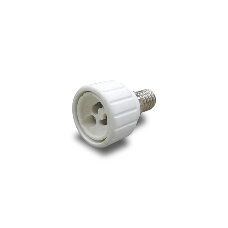 Elements E14 to GU10 Lamp Socket Converter White