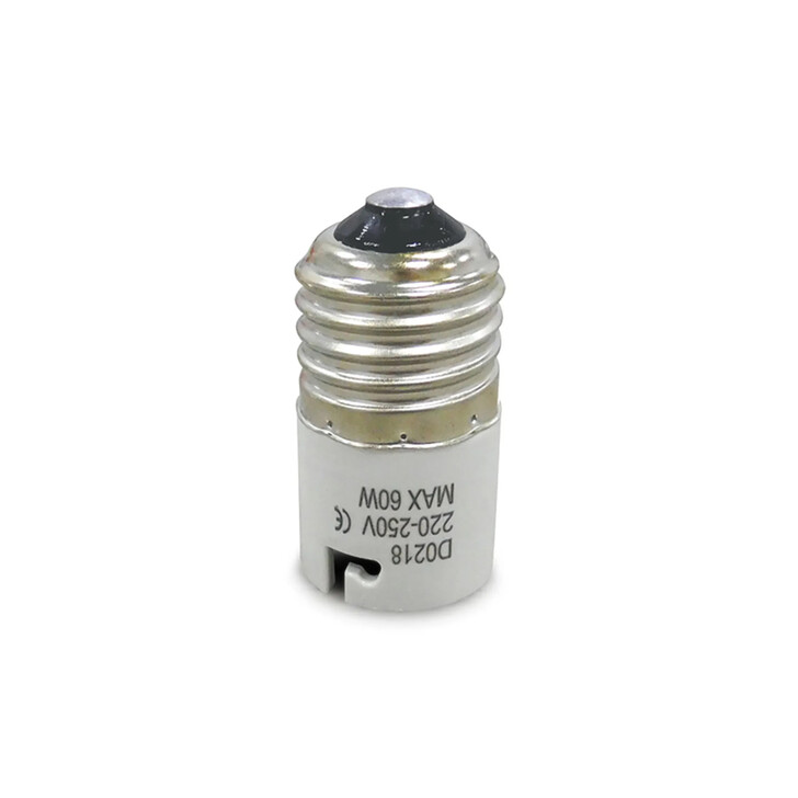 Elements E27 to B22 Lamp Socket Converter White