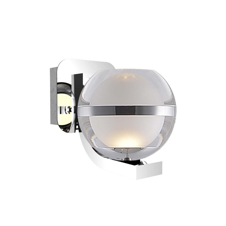 Everly Polished Chrome Led Wall Light - 3000K