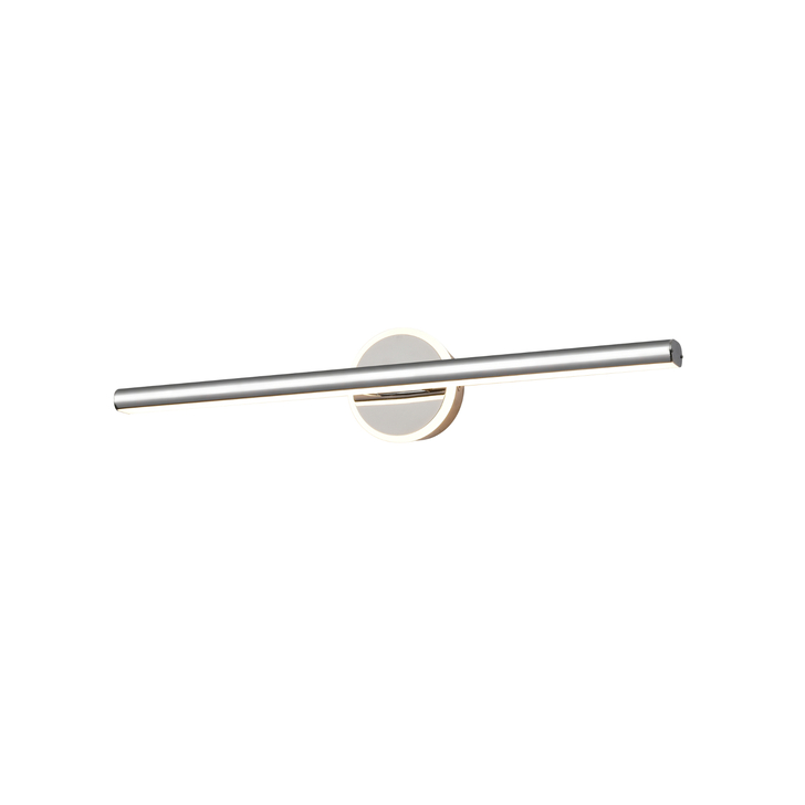 Franklite Allure Chrome Led Bathroom Wall Light With Illuminated Backplate - IP44