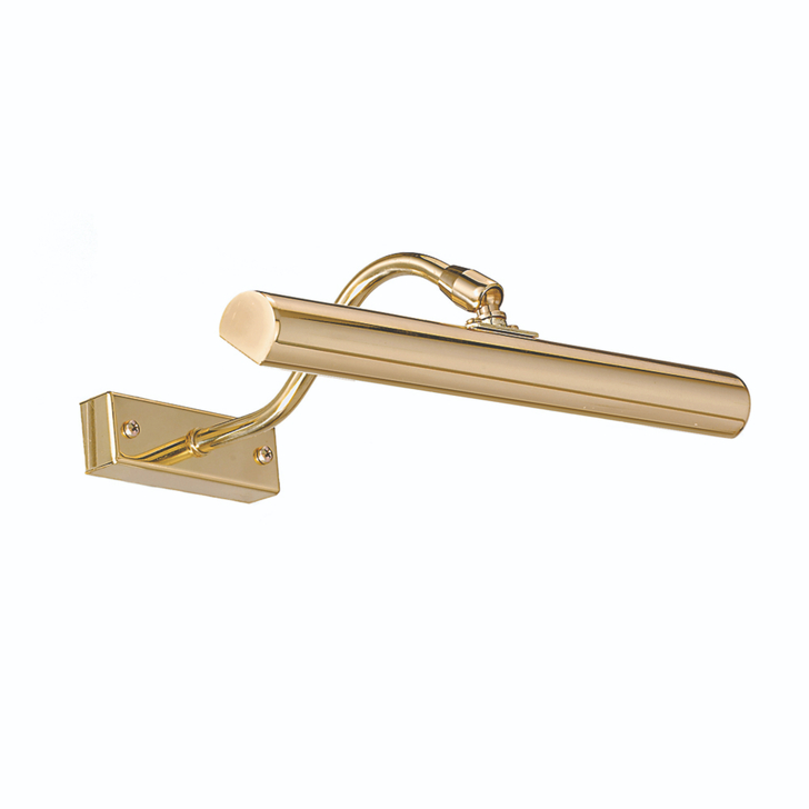 Franklite Baroque Polished Brass Adjustable Picture Light - 280mm