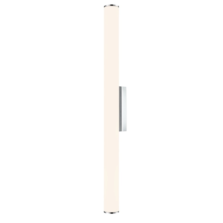 Franklite Baton Large Chrome Bathroom Led Wall Light Complete With Opal Acrylic Diffuser - IP44 - 3000K - Dimmable - 685mm