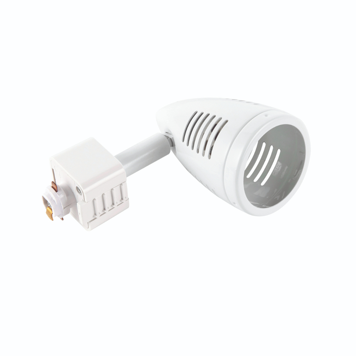 Gloss White Adjustable Bullett Track Spotlight - GU10