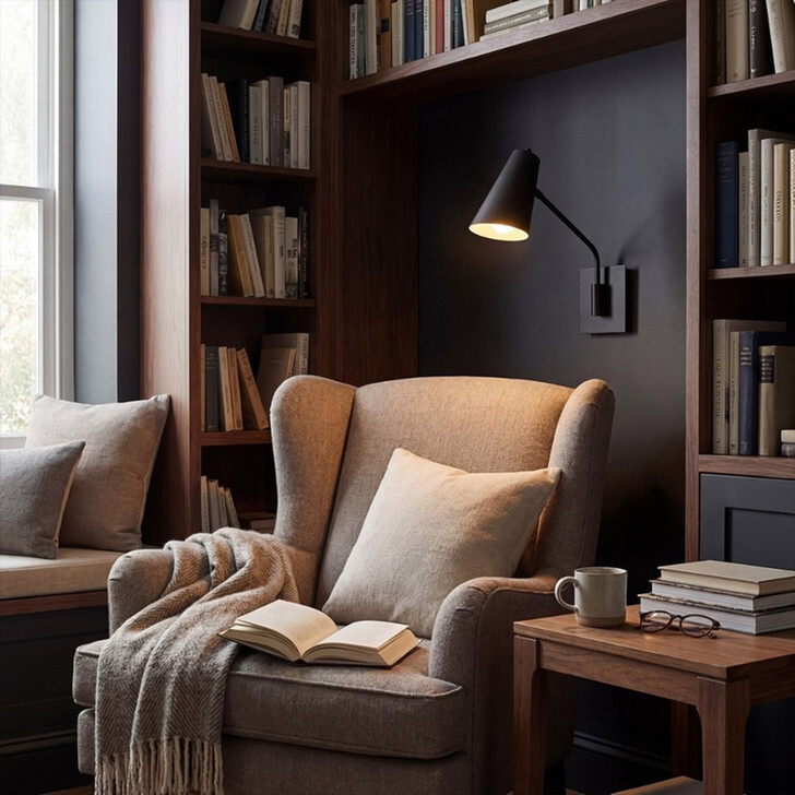 Hinkley Bray Black Led Adjustable Wall Light