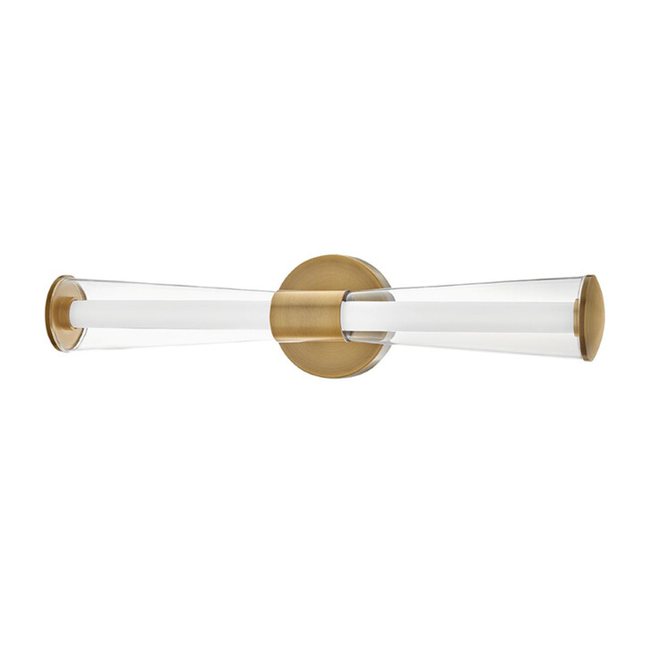 Hinkley Elin Lacquered Brass Dimmable Bathroom Led Wall Light - IP44 - 3000K