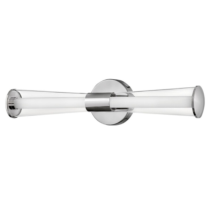 Hinkley Elin Polished Chrome Dimmable Bathroom Led Wall Light - IP44 - 3000K