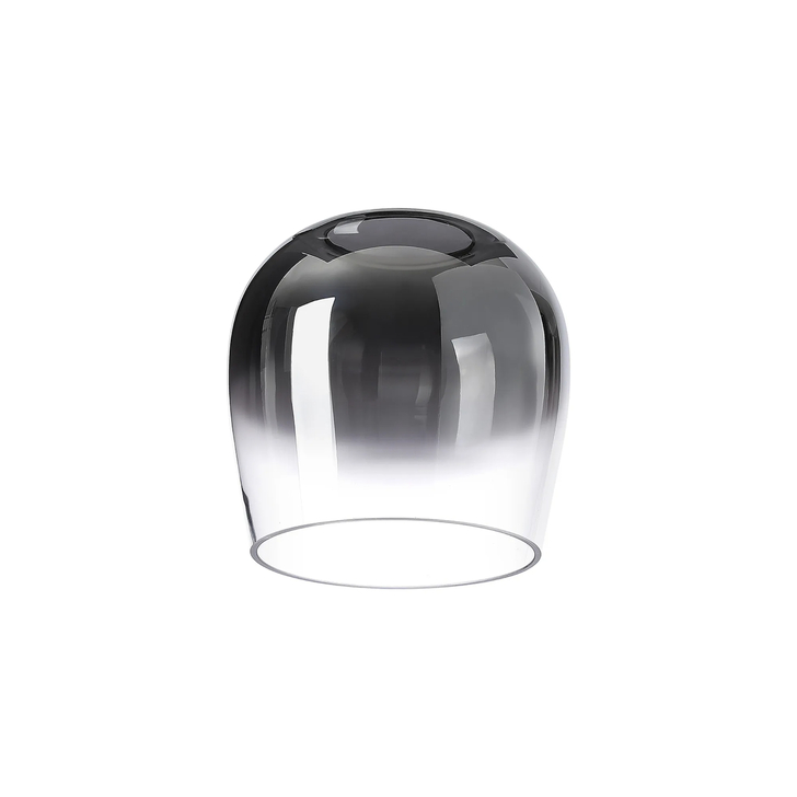Idolite Adele 19cm Wine Glass Shade (A) 82mm Top Hole, Smoke Fade