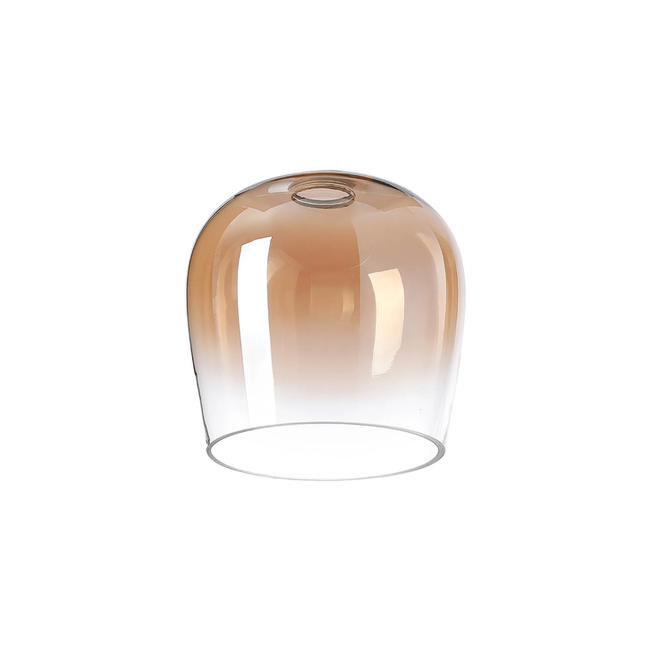 Idolite Adele 19cm Wine Glass Shade (B) 42mm Top Hole, Amber Fade