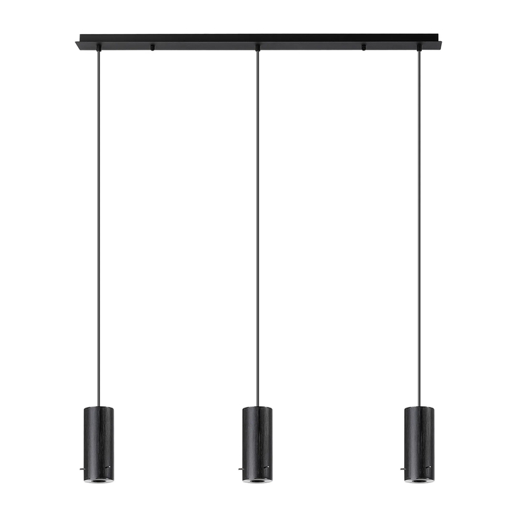 Idolite Adele 1m Linear Pendant (FRAME ONLY), 3 x E27, Satin Black