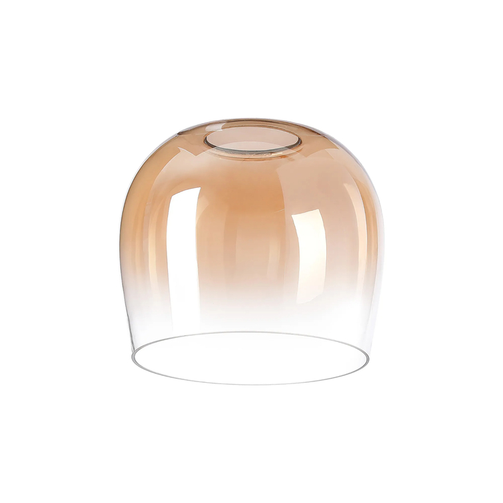 Idolite Adele 23.5cm Wine Glass Shade (A) 82mm Top Hole, Amber Fade