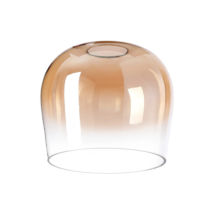 Idolite Adele 27.5cm Wine Glass Shade (A) 82mm Top Hole, Amber Fade