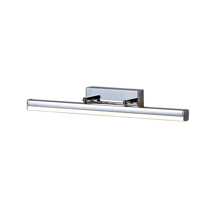 Idolite Barking Polished Chrome/Opal White Adjustable Led Wall Light - 4000K