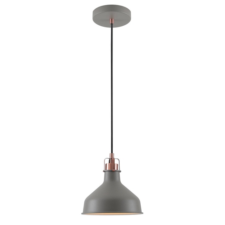 Idolite Blackwall Sand Grey/Copper Small Single Pendant