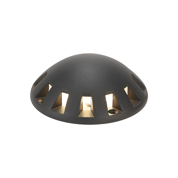 Idolite Calico Dark Grey Above Ground 1 Ton Driveover Light/Wall Light 10W LED IP67 - Style C