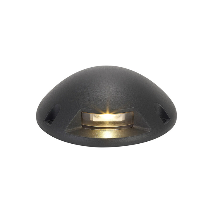 Idolite Calico Dark Grey Above Ground 1 Ton Driveover Light/Wall Light 2W LED IP67 - Style A