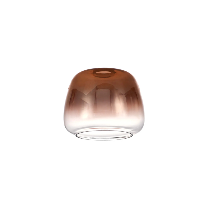 Idolite Camille 18x14cm Trapezium Glass, Copper/Clear