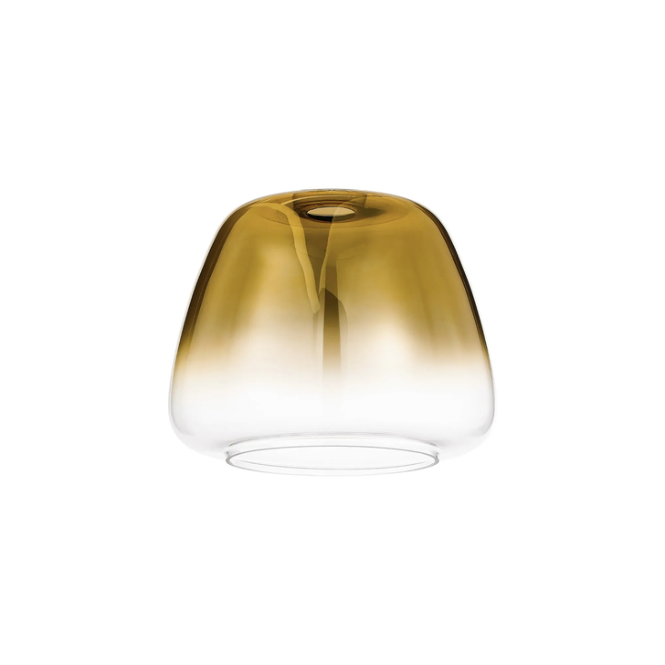 Idolite Camille 28cm Trapezium Glass, Gold Fade/Clear