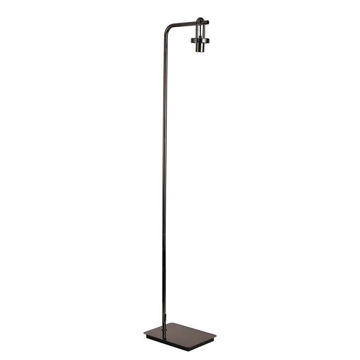 Idolite Camille Floor Lamp, 1 x E27, Black Chrome