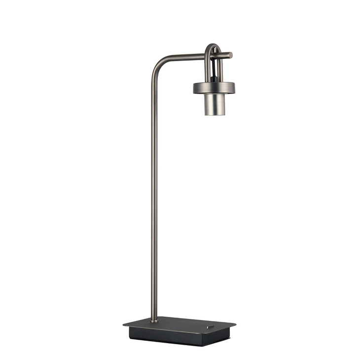 Idolite Camille Table Lamp, 1 x E27, Antique Silver