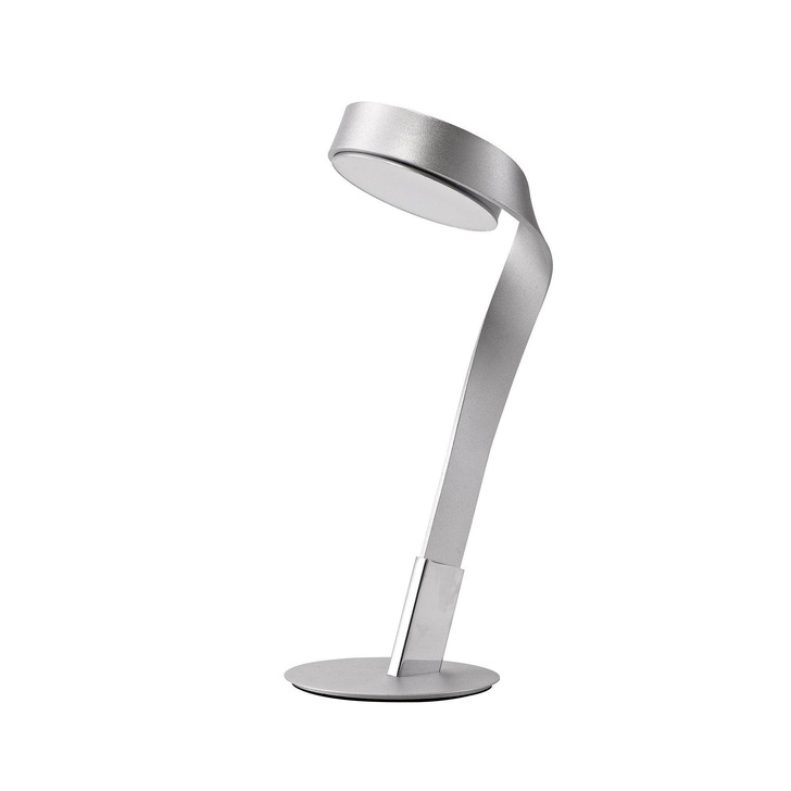 Idolite Debden Polished Chrome/Silver Led Table Lamp - 3000K