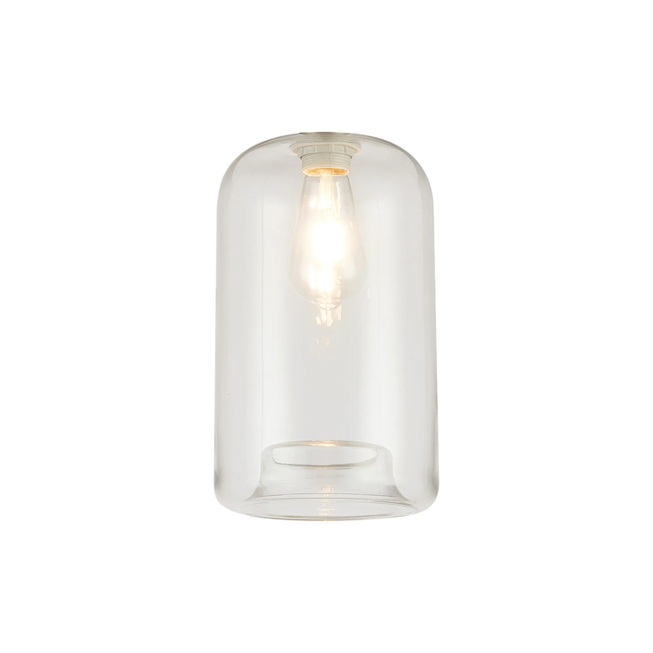 Idolite Devine 18x30cm Clear Cylinder Glass Shade