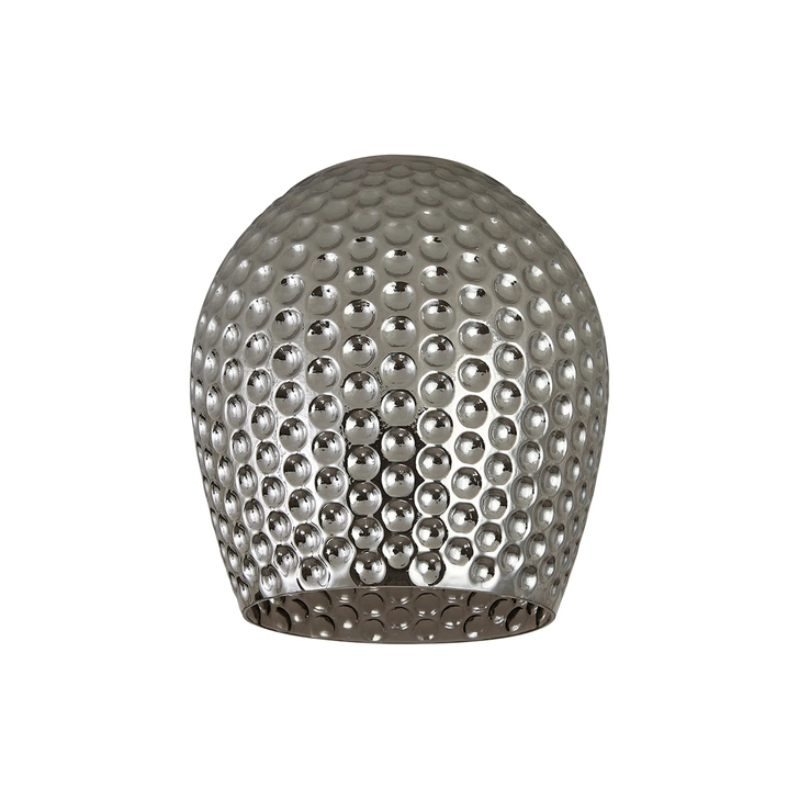 Idolite Devine 19x20.5cm Smoke Plated Patterned Wine Glass Shade