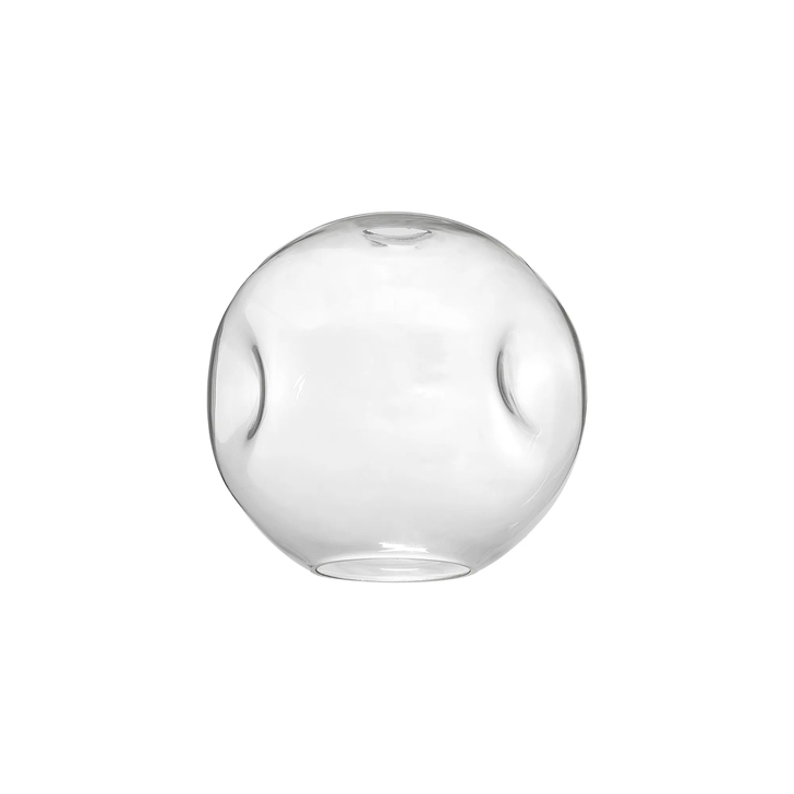 Idolite Devine 25x23.5cm Clear Round Dimple Glass Shade