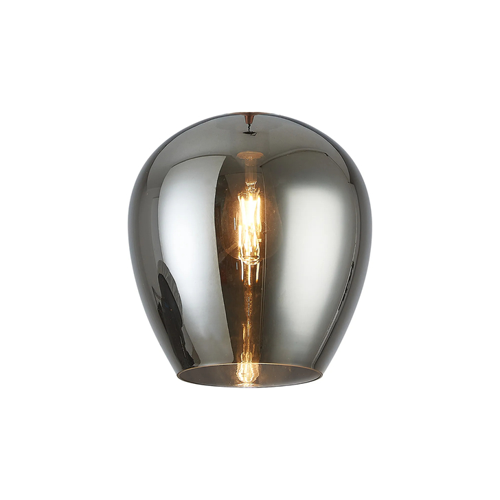 Idolite Devine 25x27cm Chrome Wine Glass Shade