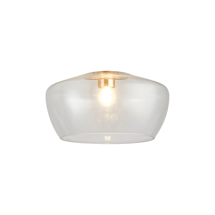 Idolite Devine 30x16.5cm Clear Trapezium Glass Shade