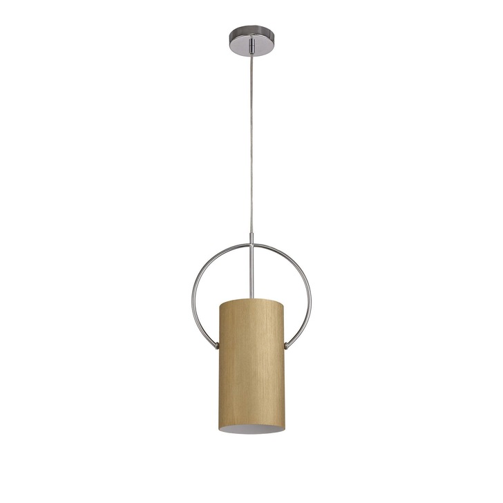 Idolite Dinara Gold/Polished Chrome Single Pendant