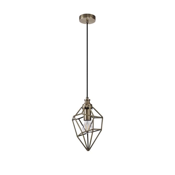 Idolite Fairlop Antique Brass Small Single Pendant