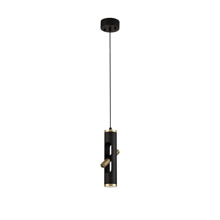 Idolite Himalaya Sand Black Finish 2 Light LED Pendant - 3000K