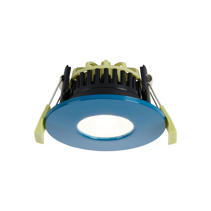 Idolite Imre 4/6/8W: Triac Dimmable 4CCT LED Fire Rated Downlight: Sky Fascia: Cut Out: 70mm: 400/600/800lm: 60 Deg: IP65 DRIVER INC. 5yrs Wrnty