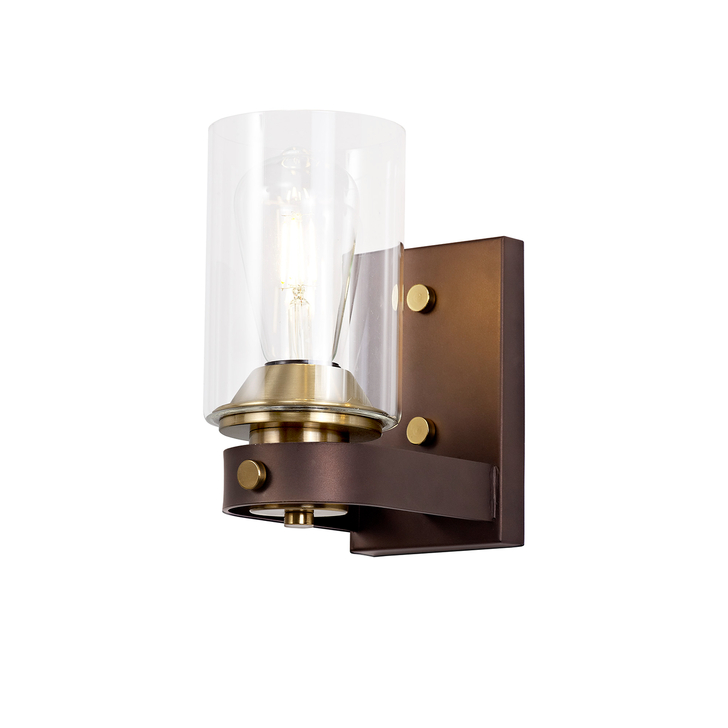 Idolite Karakoram Brown Oxide Finish Single Wall Light