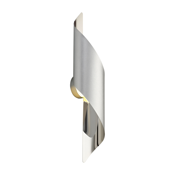 Idolite Kenton Silver/Polished Chrome Large Led Wall Light - 3000K