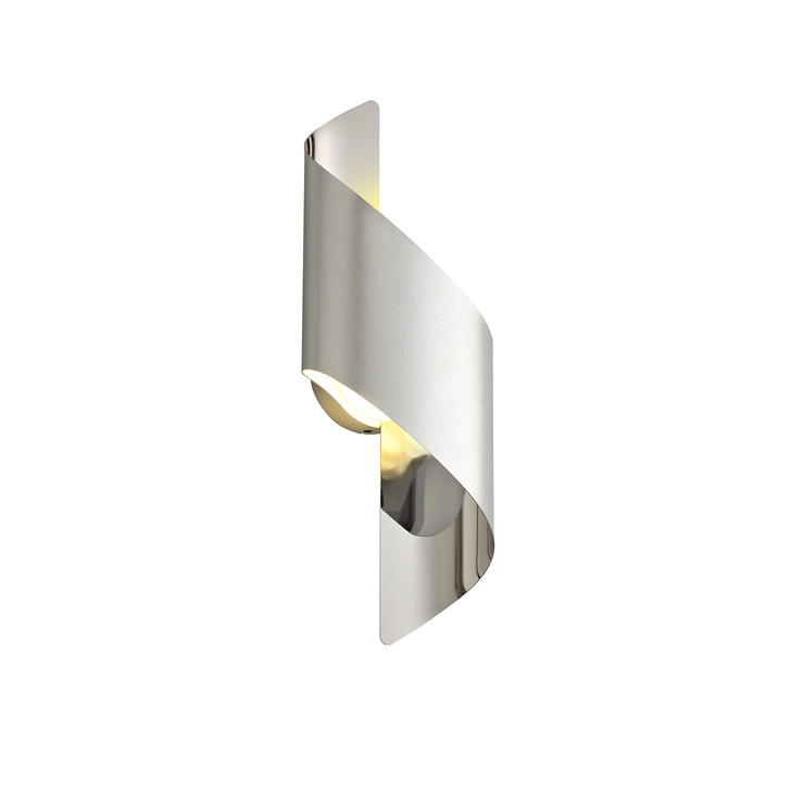 Idolite Kenton Silver/Polished Chrome Led Wall Light - 3000K