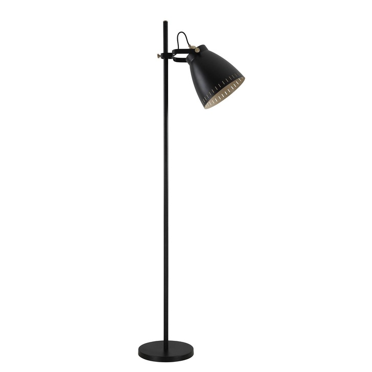 Idolite Maglic Matt Black/Antique Brass/Khaki Floor Lamp