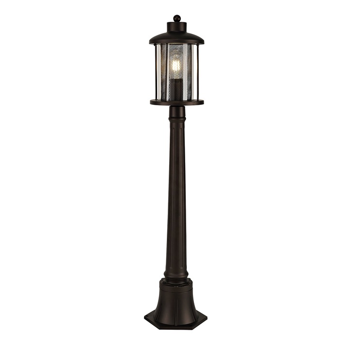 Idolite Merapi Antique Bronze Extrior Post Lamp - IP54