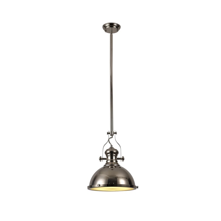 Idolite Neasden Polished Nickel Single Pendant