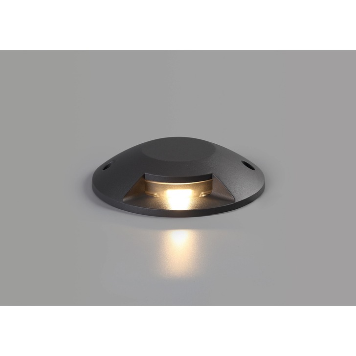 Idolite Nevis Anthracite 1 Light LED Driveover Ground Light - IP67, 3000K