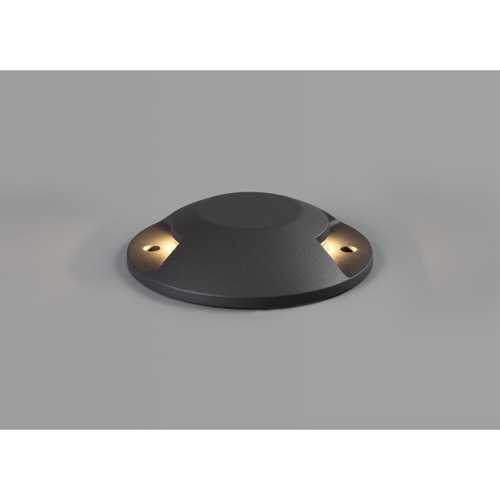 Idolite Nevis Anthracite 2 Light LED Driveover Ground Light - IP67, 3000K