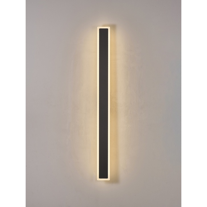 Idolite Nordica 100CM Linear Stick Led Exterior Wall Light Dark Grey - 3000K, IP65