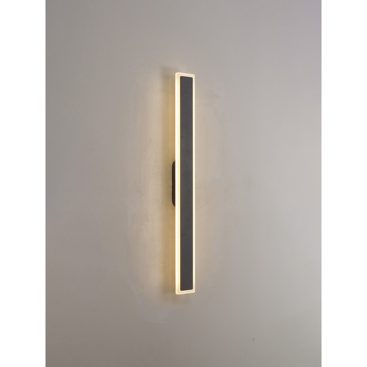 Idolite Nordica 80CM Linear Stick Led Exterior Wall Light Dark Grey - 3000K, IP65